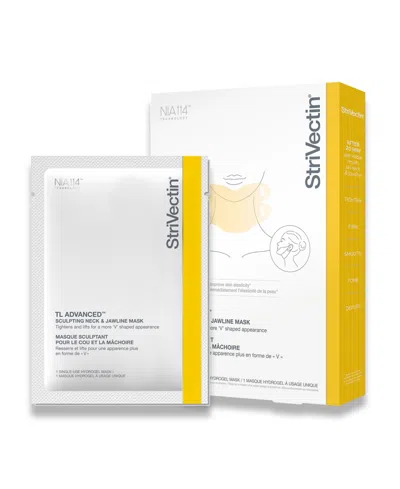 Strivectin Advanced Sculpting Jawline And Neck Mask In Transparent