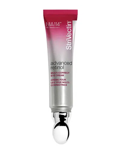 Strivectin Unisex 0.5oz Advanced Retinol Multi-correct Eye Cream In Transparent