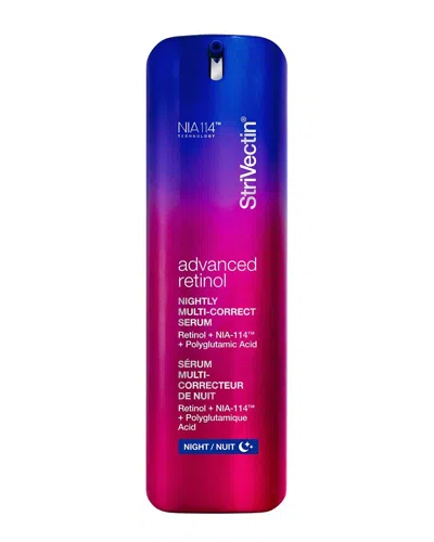 Strivectin Unisex 1oz Advanced Retinol Nightly Multi-correct Serum In Transparent