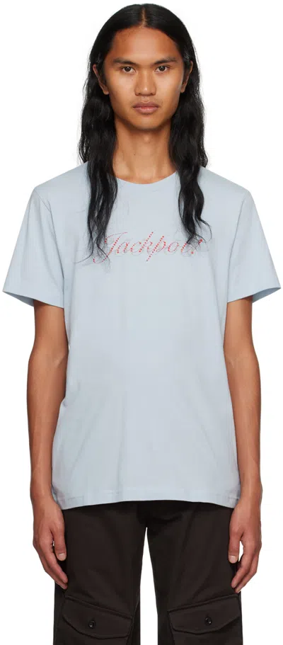 Strongthe Blue Printed T-shirt