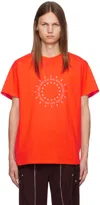 Strongthe Orange 'sos' T-shirt In Orange