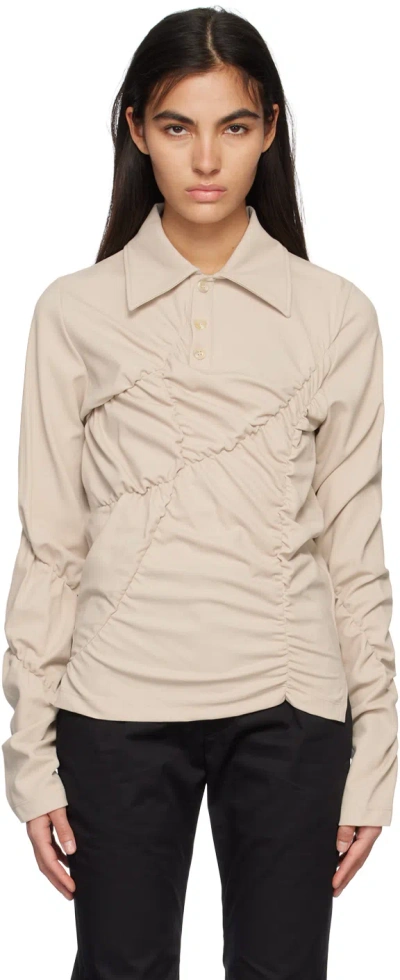 Strongthe Ssense Exclusive Beige Polo