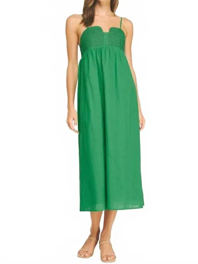 Strut & Bolt Anastasia Dress In Green In Black