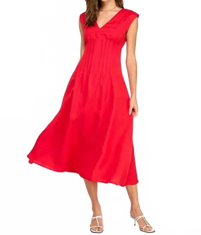 Strut & Bolt Athens Dress In Saturday In Red