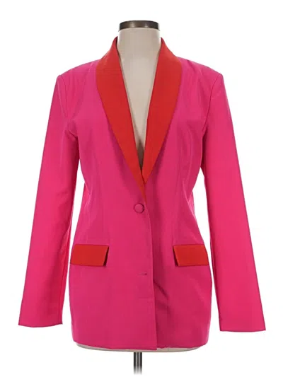 Pre-owned Strut & Bolt Blazer Jacket In Pink