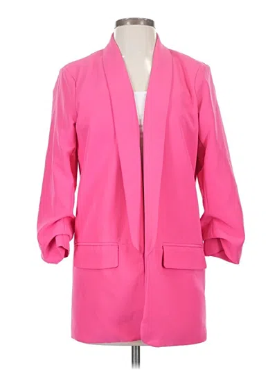 Pre-owned Strut & Bolt Blazer Jacket In Pink