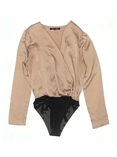 Pre-owned Strut & Bolt Bodysuit In Brown