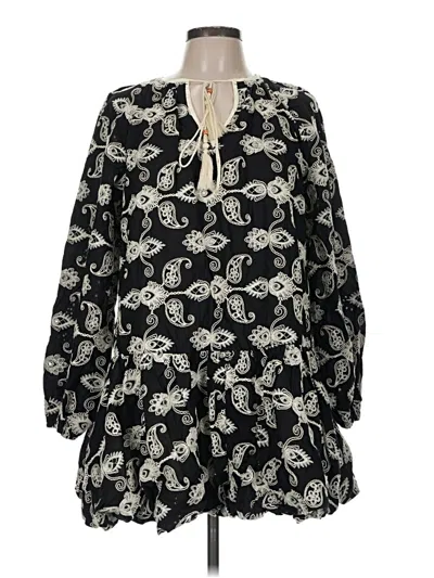 Pre-owned Strut & Bolt Casual Dress In Black