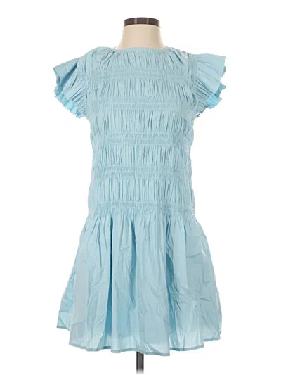 Strut & Bolt Casual Dress In Blue