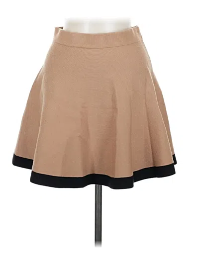 Pre-owned Strut & Bolt Casual Skirt In Brown