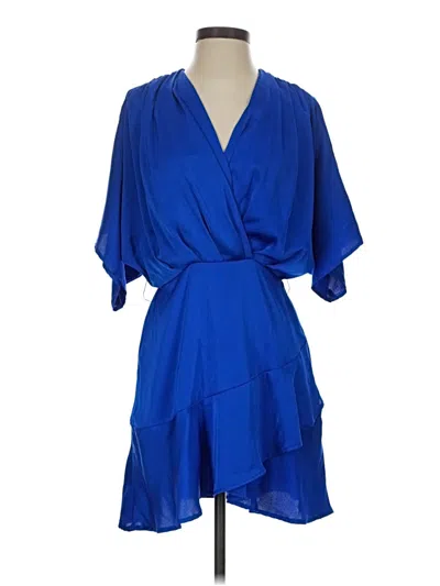 Pre-owned Strut & Bolt Cocktail Dress In Blue