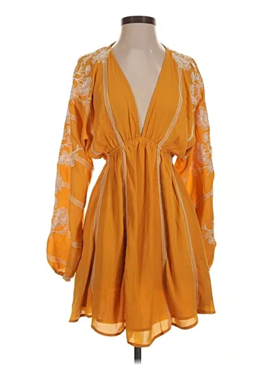 Pre-owned Strut & Bolt Cocktail Dress In Orange