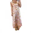 Strut & Bolt Floral Fit And Flare Maxi Dress In Multi In Multi