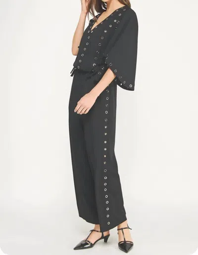 Strut & Bolt Haverty Eyelet Set In Black