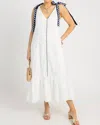 Strut & Bolt Hillary Midi Dress In Off White In White