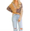 Strut & Bolt Leah Sweater In Brown In Multi