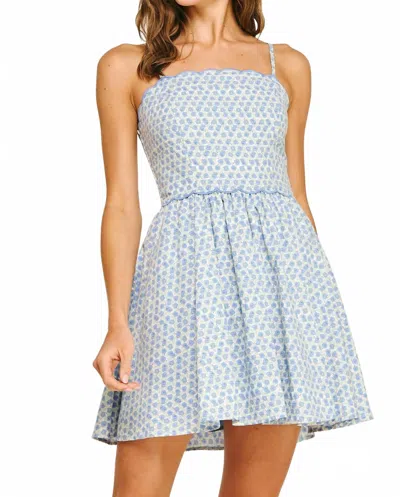 Strut & Bolt Mary Beth Dress In Light Blue