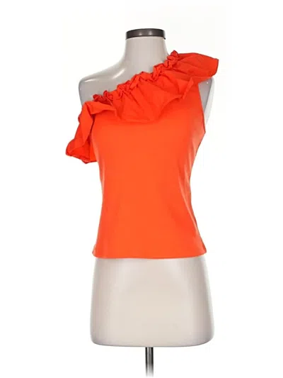 Pre-owned Strut & Bolt Sleeveless Blouse In Orange