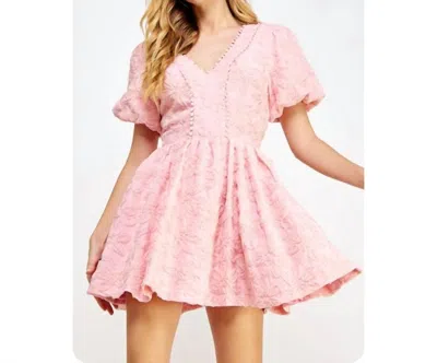 Strut & Bolt Women's Peony Floral Mini Dress In Pink