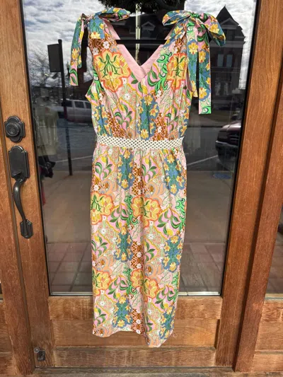 Strut & Bolt Women's Vintage Bloom Midi Dress In Multicolor