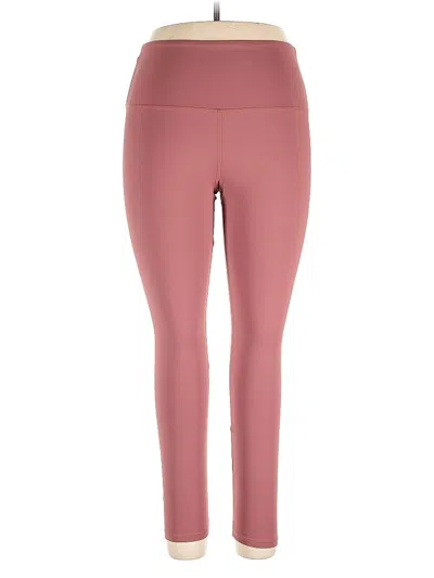 Pre-owned Strut This Active Pants In Pink