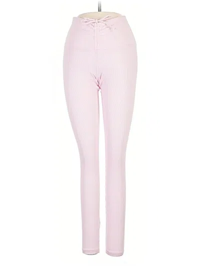 Pre-owned Strut This Active Pants In Pink