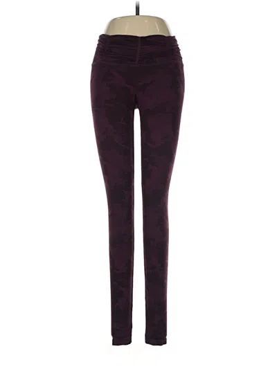Pre-owned Strut This Casual Pants In Burgundy