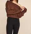 Strut This Crawford Sweatshirt In Coco