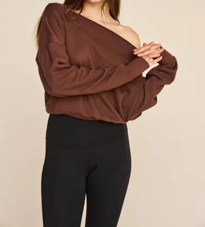 Strut This Crawford Sweatshirt In Coco