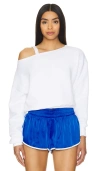 Strut This Crawford Sweatshirt In White