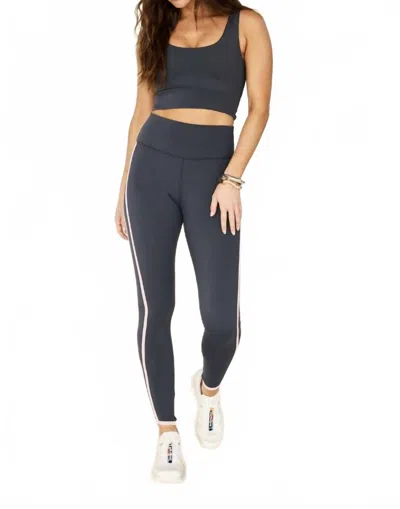 Strut This Havana Ankle Legging In Polo Blue In Gray