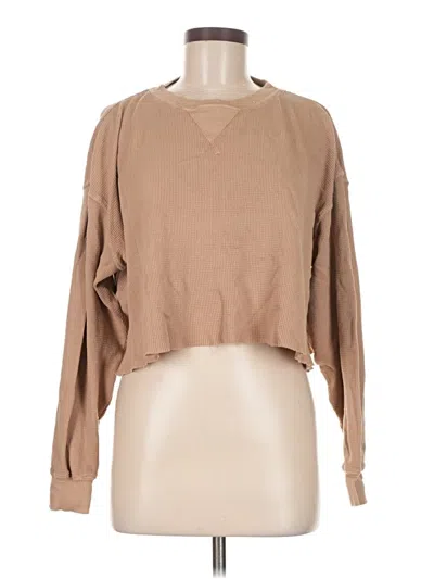 Pre-owned Strut This Long Sleeve T-shirt In Tan