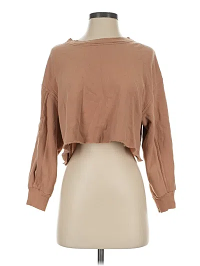 Pre-owned Strut This Long Sleeve Turtleneck In Brown