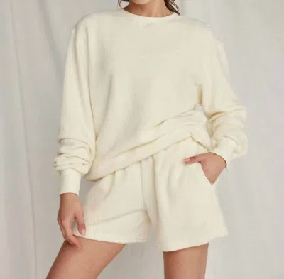 Strut This Mason Sweatshirt In Shell In Pink