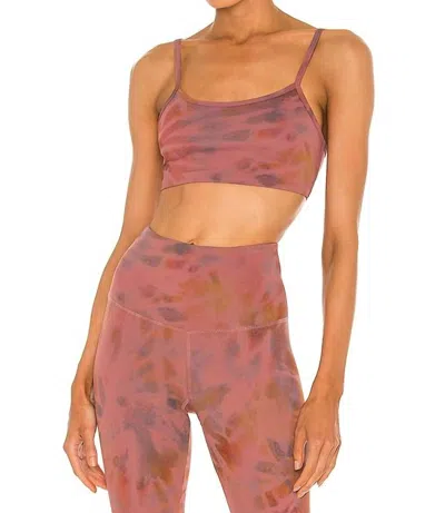 Strut This Rocky Bra In Passion Tie Dye In Pink