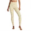 Strut This Scarlett Ankle Legging In Sand Lynx In Yellow