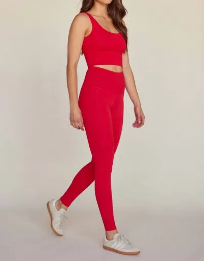 Strut This Scarlett Legging In Cherry