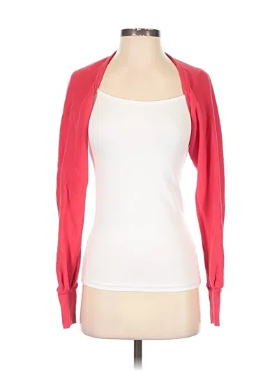 Pre-owned Strut This Shrug In Red