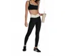 Strut This Stevie Ankle Tight Leggings In Black/shell In Black