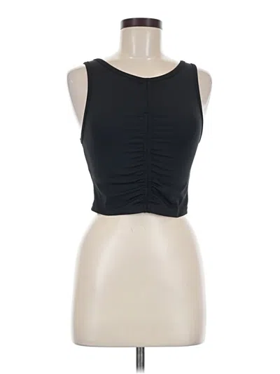 Pre-owned Strut This Tank Top Black Strapless Neckline Tops