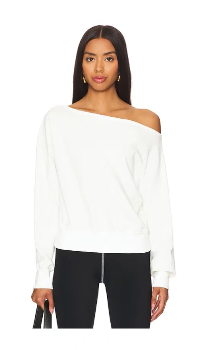 Strut This The Crawford Sweatshirt In White