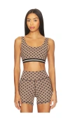 Strut This The Gatsby Bra In Brown