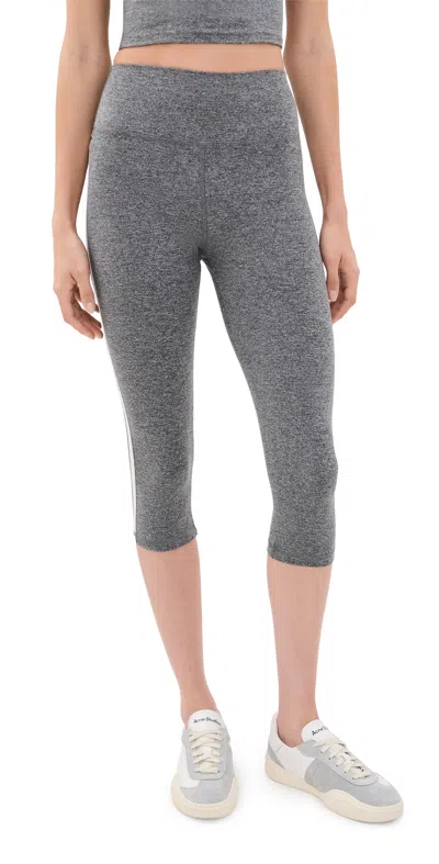 Strut This The Gigi Capri Leggings Heather Grey In Gray