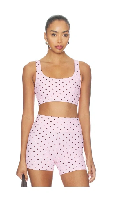 Strut This The Jolie Bra In Pink Minnie Dots