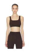 Strut This The Jolie Sports Bra In Brown