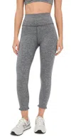 Strut This The London Ruffle Leggings Heather Grey
