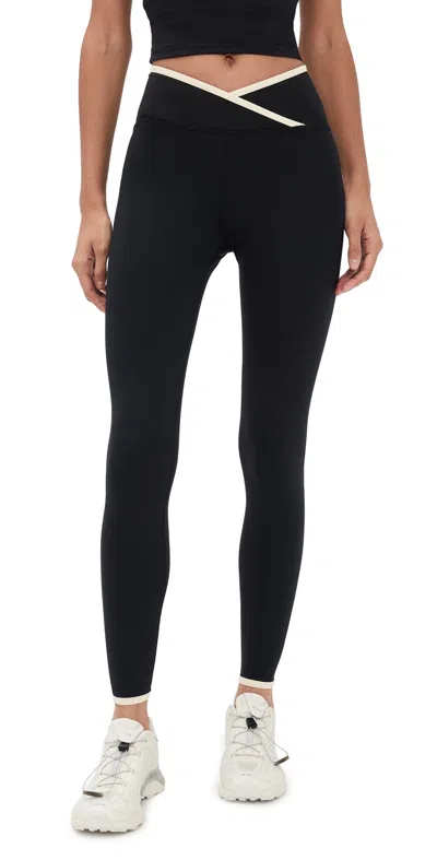 Strut This The Rae Ankle Leggings Black/shell