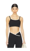 Strut This The Rhodes Bra In Black & Shell