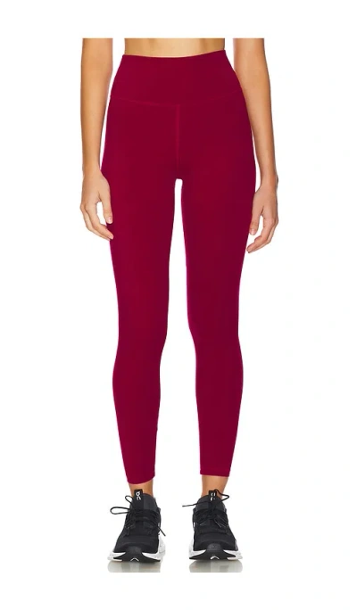 Strut This The Scarlett Ankle Legging In Burgundy