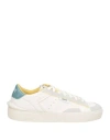 Strype Man Sneakers Off White Size 9 Leather